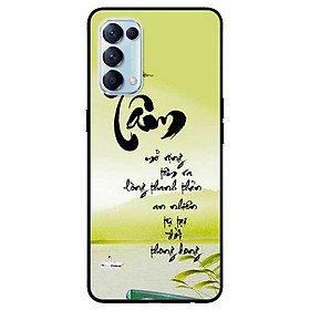 Ốp lưng dành cho Oppo Reno 5 mẫu Tâm