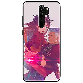 Ốp lưng in cho Xiaomi Redmi Note 8 Pro Mẫu Cặp Đôi Hạnh Phúc