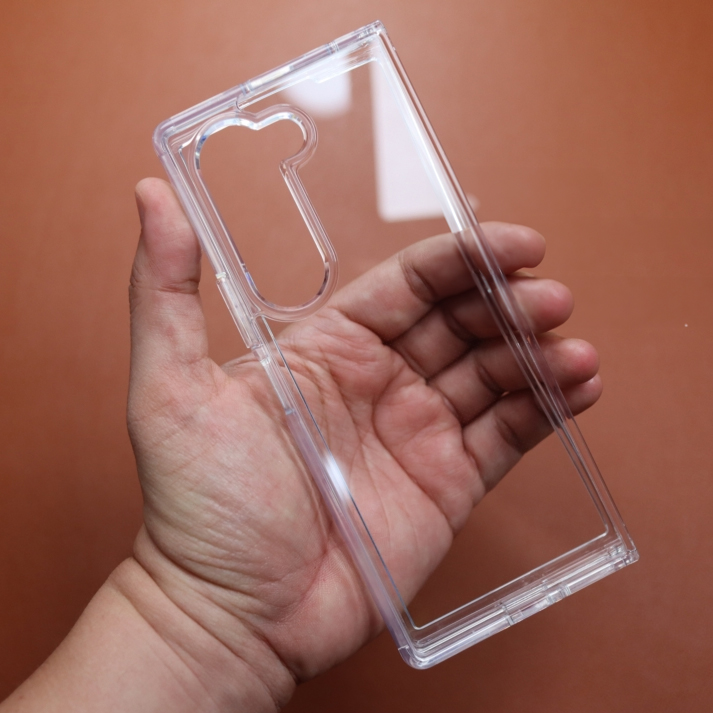 Ốp lưng chống sốc trong suốt cho Samsung Galaxy Z Fold 3 Fold 4 Fold 5 Fold 6 Fold 7 hiệu Likgus Crashproof giúp chống chịu mọi va đập - hàng nhập khẩu