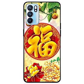 Ốp lưng dành cho Oppo Reno 6 - Reno 6 Z mẫu Hồ Lô Vàng