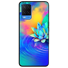 Ốp lưng dành cho Oppo A54 - A74 - A94 mẫu Sen Xanh Nước