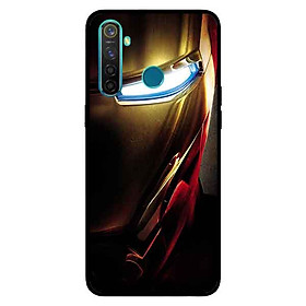 Ốp Lưng in cho Realme 5 Mẫu Người Sắt Một Mắt - Hàng Chính Hãng