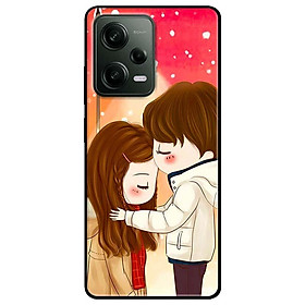 Ốp lưng cho Redmi Note 11 4G - Redmi Note 12 - Redmi Note 12 Pro - Redmi Note 12 Pro 5G - Couple Ôm Nhau - Hàng Chính Hãng