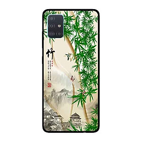 Ốp Lưng in cho Samsung Galaxy A51 mẫu Tranh Làng Tre - Hàng Chính Hãng