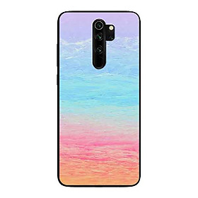 Ốp Lưng in cho Xiaomi Redmi Note 8 Pro Mẫu NỀN ĐÁ HOA 11 - Hàng Chính Hãng