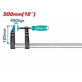 KẸP GỖ CHỮ F SIZE TỪ 50X150MM- 140X1200MM TOTAL - HÀNG CHÍNH HÃNG