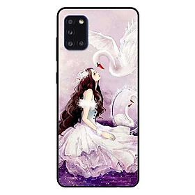 Ốp lưng dành cho Samsung A31 mẫu Cô Gái Thiên Nga