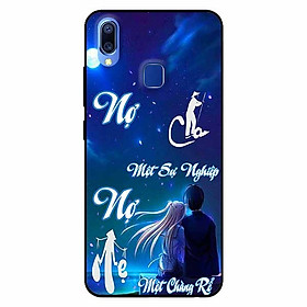 Ốp lưng in cho Vivo Y91, Vivo Y91i, Vivo Y93, Vivo Y95 Mẫu Nợ Cha Nợ Mẹ Rể