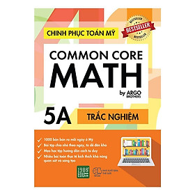 Sách - Common Core Math - Chinh Phục Toán Mỹ 5A - 1980 Books