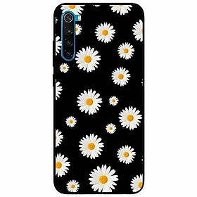 Ốp lưng in cho Xiaomi Redmi Note 8 Mẫu Hoạ Tiết Hoa Cúc