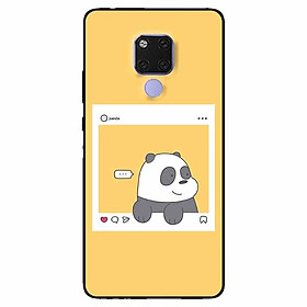 Ốp lưng dành cho Huawei Mate 20 mẫu Chú Gấu Khung Hình