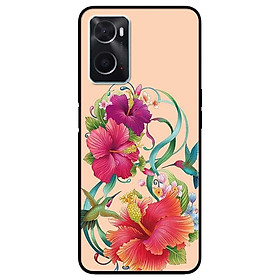 Ốp lưng dành cho Oppo A16K - Oppo A36 / A76 - Oppo Reno 7z 5G - Hoa Bụt Nền Da