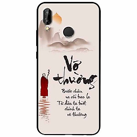 Ốp lưng in cho Huawei Nova 3e Mẫu Vô Thường Bước Chân
