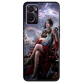 Ốp lưng dành cho Oppo A16K - Oppo A36 / A76 - Oppo Reno 7z 5G mẫu Cô Gái Cầm Đàn Tỳ