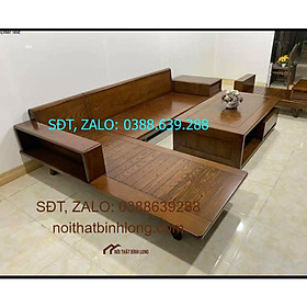 Bộ ba ghế góc phòng khách gia đình