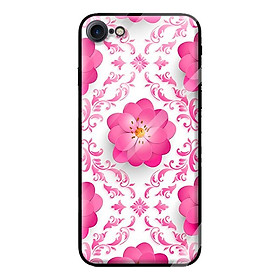 Ốp kính cường lực cho iPhone 7 mẫu HOA HỒNG XANH 5 - Hàng chính hãng