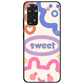 Ốp lưng dành cho Xiaomi Redmi Note 11 4G - Redmi Note 11 5G / Redmi Note 11T 5G / Redmi Note 11S 5G  - Ngọt Ngào Xanh Hồng