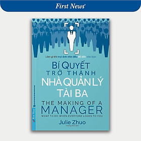 Sách - Bí Quyết Trở Thành Nhà Quản Lý Tài Ba