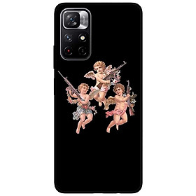 Ốp lưng dành cho Xiaomi Redmi Note 11 5G - Redmi Note 11T - Redmi Note 11S - Thiên Thần Đen