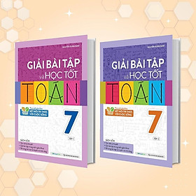 Sách - Bo Giải Bài Tập Và Học Tốt Toán Lớp 7  - Combo 2 Tập - Theo SGK Kết Nối Tri Thức Với Cuộc Sống - Megabook