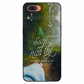 Ốp lưng in cho Realme C1 Mẫu Suýt Nữa Thì