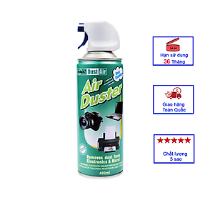 Chai Vệ Sinh Bụi Không Khí HERIOS LA-016 Công Nghệ Đức 450ml