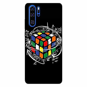 Ốp lưng in cho Huawei P30 Pro Rubik Toán Học