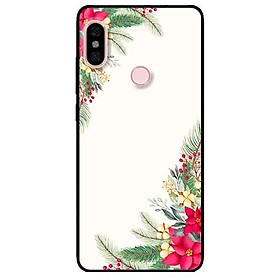 Ốp lưng in cho Xiaomi Redmi Note 6 Pro Mẫu Cherry Đỏ