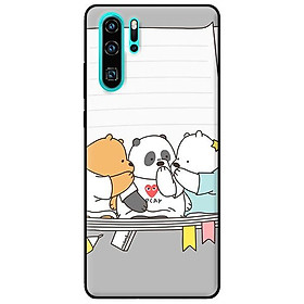 Ốp in cho Huawei P30 Pro 3 Chú Gấu 3 - Hàng chính hãng