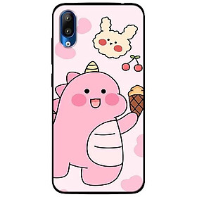 Ốp lưng dành cho Vsmart Star mẫu Khủng Long Hồng