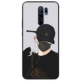Ốp lưng dành cho Xiaomi Redmi 9 mẫu Bad Boy