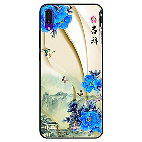 Ốp lưng dành cho Huawei Y7 Pro (2019) mẫu Hoa Xanh và Bướm