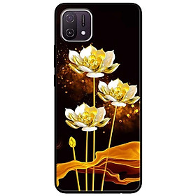 Ốp lưng dành cho Oppo A16K - Oppo A36 / A76 - Oppo Reno 7z 5G mẫu Sen Trắng Vàng