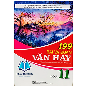Sách - 199 bài và đoạn văn hay 11