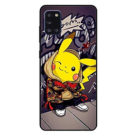 Ốp lưng dành cho Samsung A31 mẫu PiKaCHu