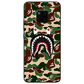 Ốp in cho Huawei Mate 20 Pro Bape Camo Xanh Lá - Hàng chính hãng