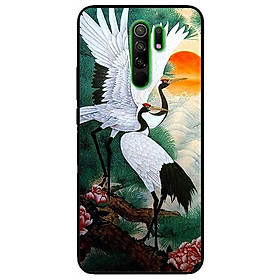 Ốp lưng dành cho Xiaomi Redmi 9 mẫu Chim Hạc