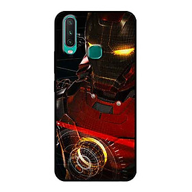 Ốp Lưng in cho Vivo Y12 Mẫu Người Sắt Mắt Vàng - Hàng Chính Hãng