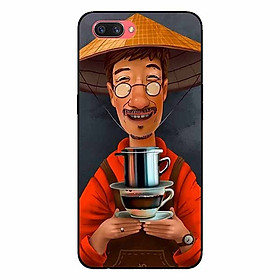 Ốp lưng in cho Realme C1 Cà Phê Phin