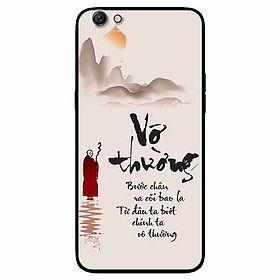 Ốp lưng in cho Oppo F3 Mẫu Vô Thường Bước Chân