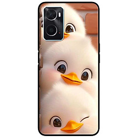 Ốp lưng cho Oppo A74 - A95 4G - A60 4G - A36 - A76 - A96 4G - Ba Chú Vịt Trắng - Hàng Chính Hãng