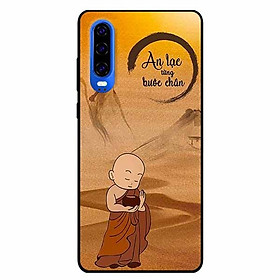 Ốp lưng in cho Huawei P30 Mẫu Bước Chân An Lạc