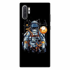 Ốp lưng in cho Samsung Note 10 Plus Phi Hành Gia Mặt Trăng