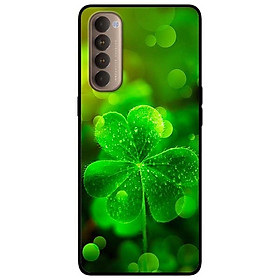 Ốp lưng dành cho Oppo Reno 4 Pro mẫu Cỏ 3 Lá May Mắn