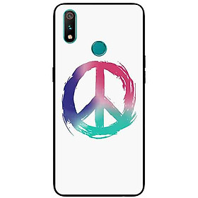 Ốp Lưng in cho Realme 3 Mẫu Vòng Tròn Y Ngược Bảy Màu - Hàng Chính Hãng