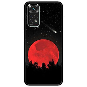 Ốp lưng dành cho Xiaomi Redmi Note 11 4G - Mặt Trăng Đỏ
