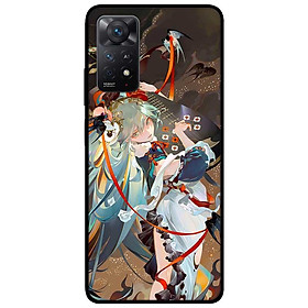 Ốp lưng Redmi Note 11 - 11s 4G - 11 5G - 11 Pro Quốc Tế - 11 Pro Xách Tay - Anime Cô Gái Cầm Đàn - Hàng Chính Hãng