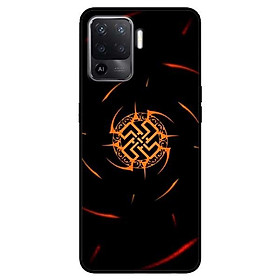 Ốp lưng dành cho Oppo A54 - A74 - A94 mẫu Năng Lượng Đỏ Đen