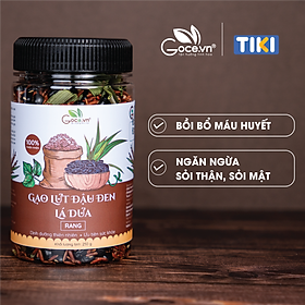 Trà gạo lứt đậu đen lá dứa rang Goce - 250g