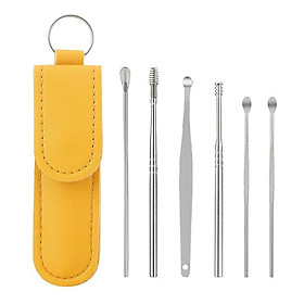 Bộ Dụng Cụ Lấy Ráy Tai 6 Món Tiện Lợi